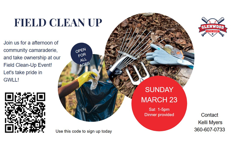 Field Clean Up Day!