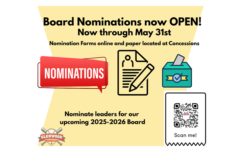 Board Nominations now OPEN!