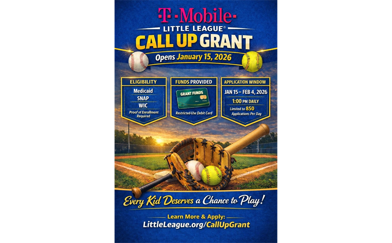 Families in need may qualify for the @TMobile Little League Call Up Grant, which helpscover registration fees. Apply now: 