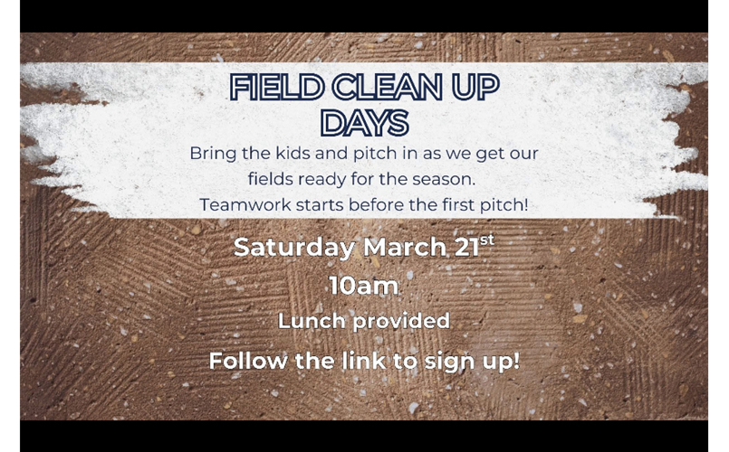 Field Clean Up Day